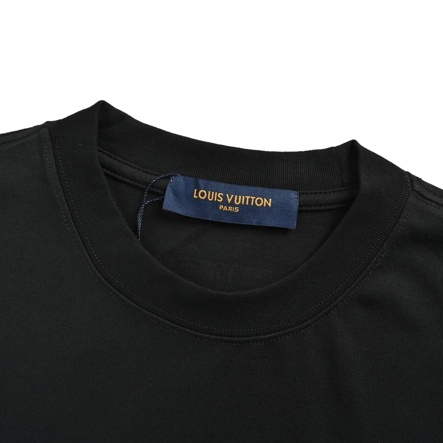 Louis Vuitton/Louis Vuitton green tape presbyopic print short sleeves
